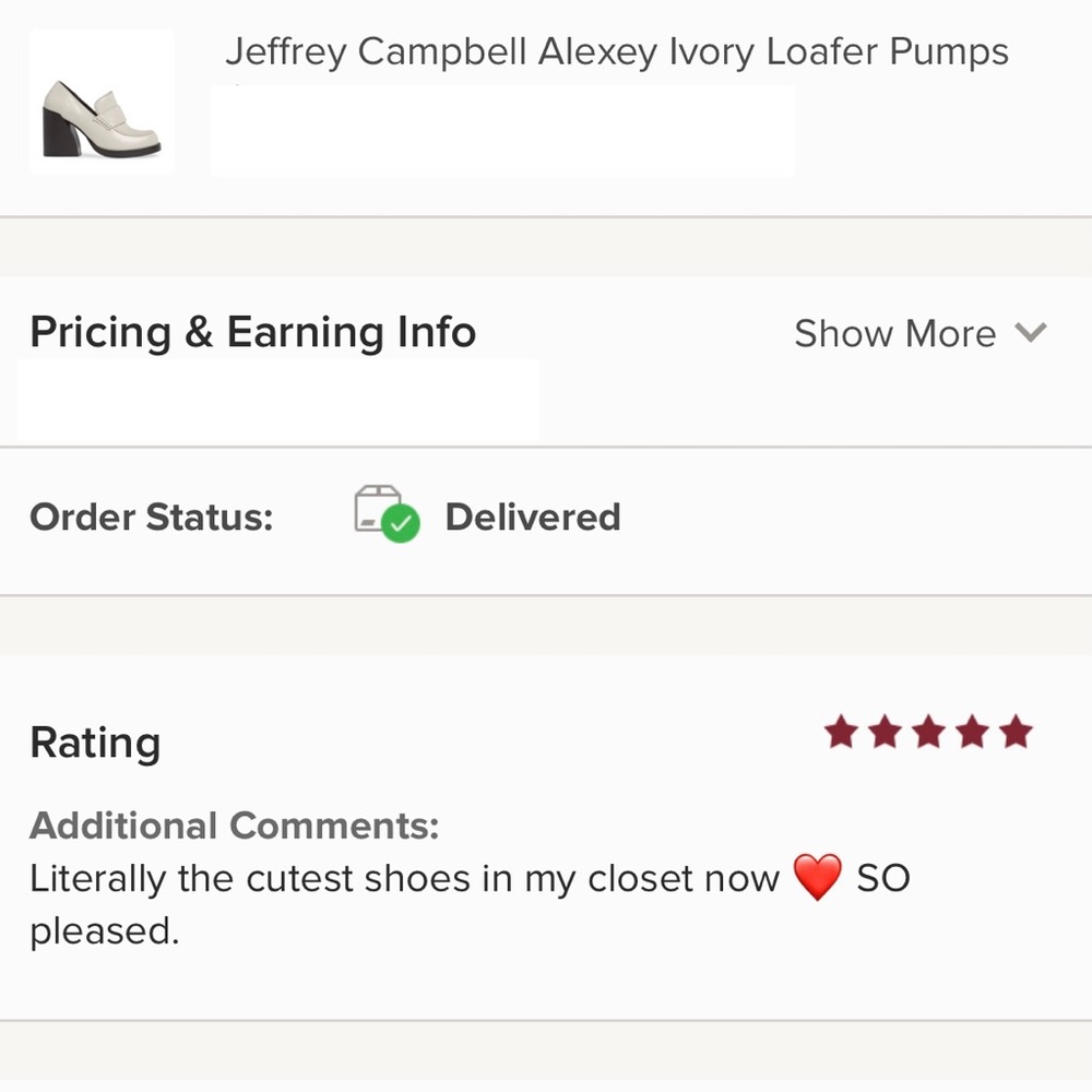 Jeffrey Campbell Alexey Ivory Loafer Pumps - Picture 9 of 9